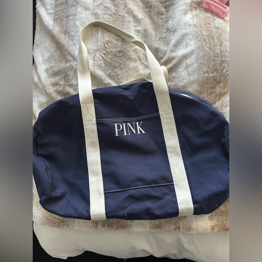 PINK Canvas Tote Bag
